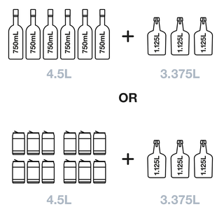 Duty free hot sale alcohol limit