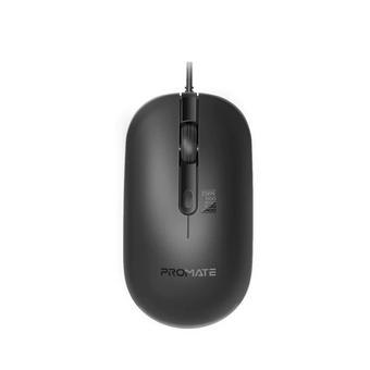 Shop Promate Contour Wireless Mice, Black