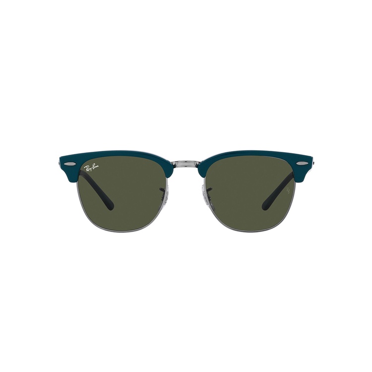 Ray Ban Clubmaster Petroleum Green On Gunmetal Green ORB3016 Sunglasses