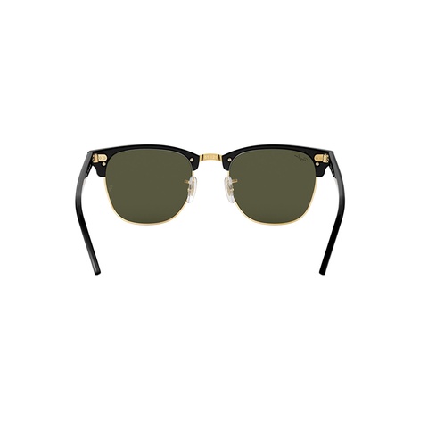 Ray Ban Clubmaster Black On Arista G 15 Green ORB3016 Sunglasses