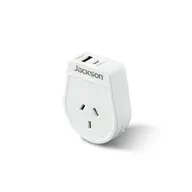 Jackson PTA8809USBMC Slim Outbound Travel Adaptor - 1x USB-A & 1x USB-C ...