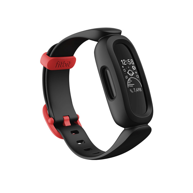 Ace 3 Fitness Tracker Black Racer Red Kid Friendly Up to 8 day Battery Life Sleep Tracking All Day Activity Tracking Parental Controls 50m