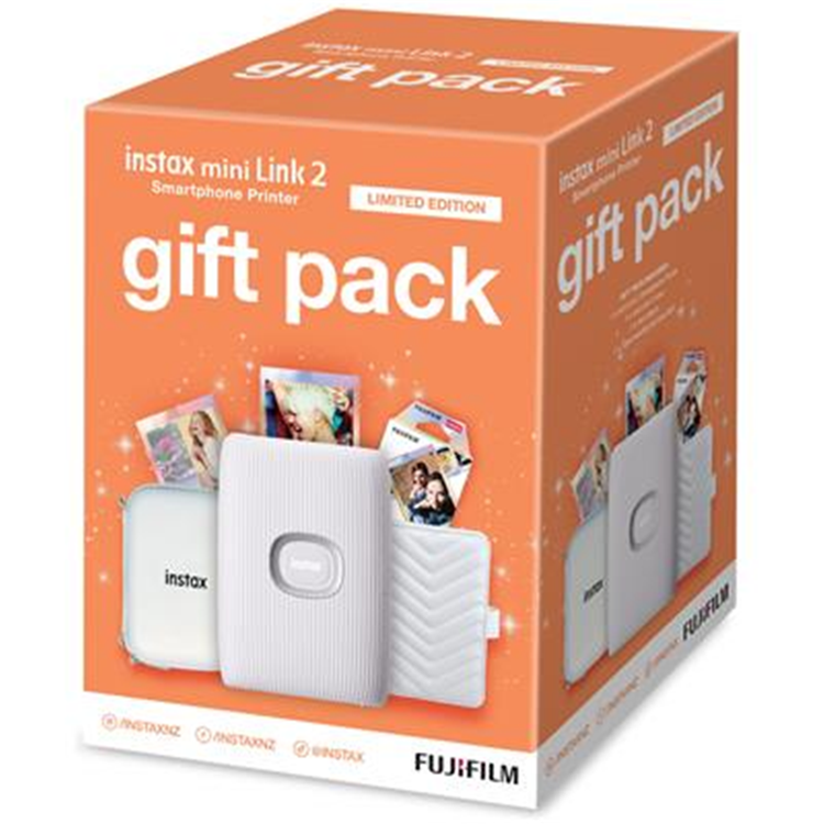 Factory Fujifilm Instax mini Link 2 Smartphone Printer Clay White NEW