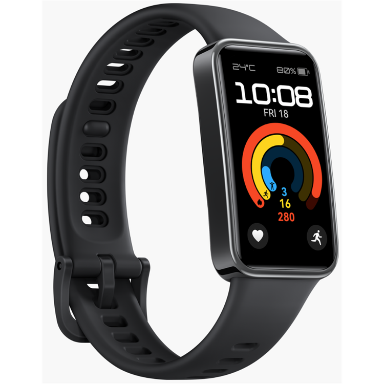 Huawei Band 9 Fitness Tracker Starry Black 1.47 AMOLED Display Up to 14 Day Battery Life 5ATM Water Resistance Blood Oxygen Sleep Fitnesss Tracking