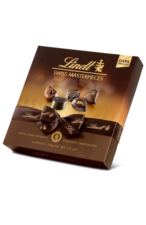 Lindt Dark Swiss Masterpieces Box 145g | Lindt | The Mall | Auckland ...