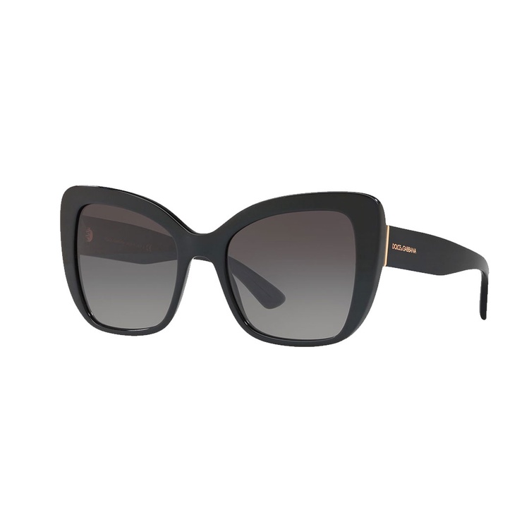 Dolce Gabbana Black Grey Gradient Sunglasses The Mall