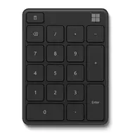 Microsoft Bluetooth Wireless Number Pad Black | The Mall